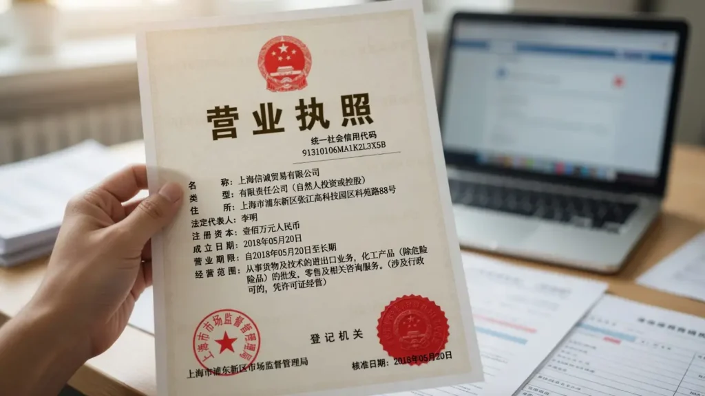 BUSINESS LICENSE VERIFICATION