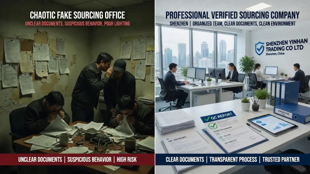 green vs red flag while choosing sourcing agent